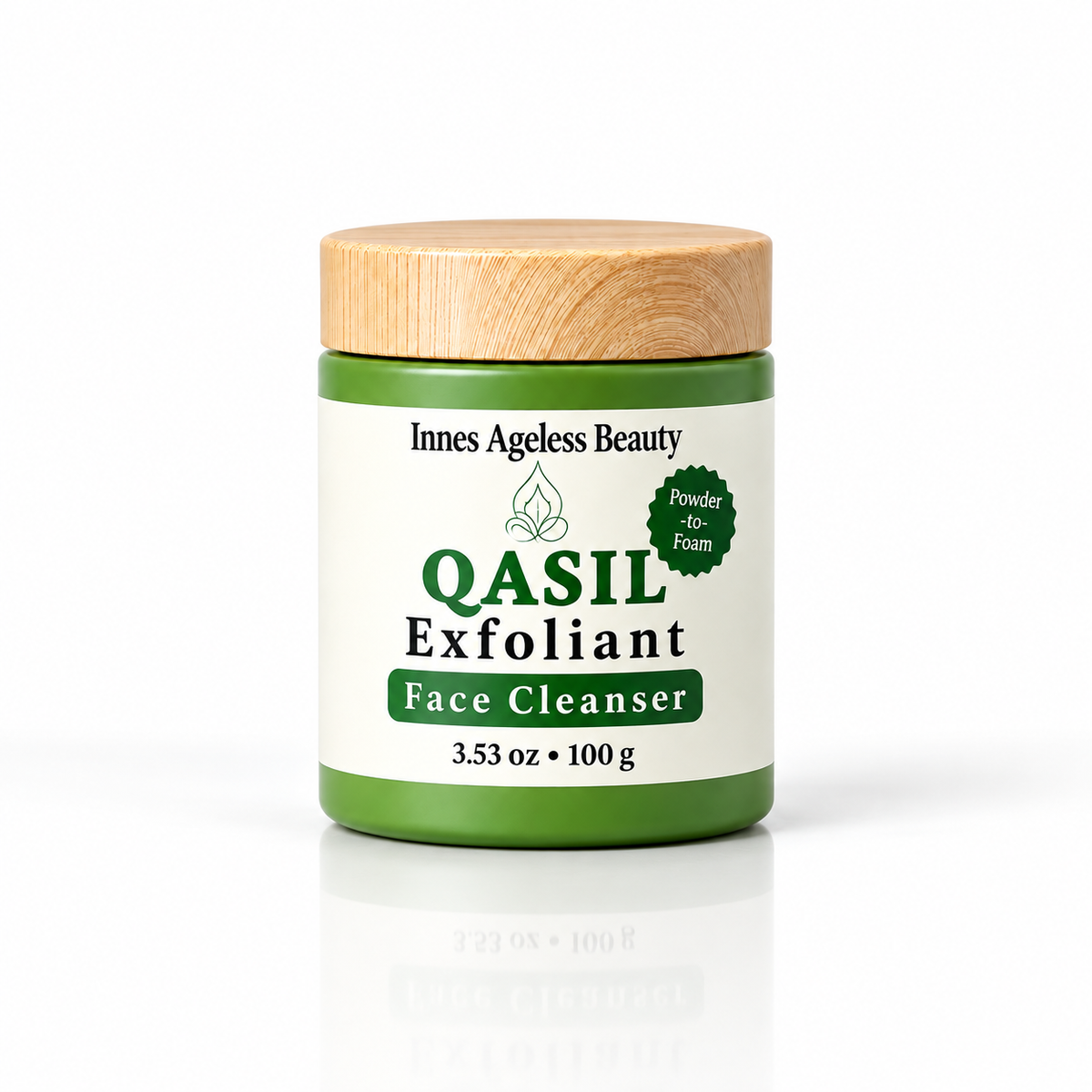 Qasil Cleansing Exfoliant Powder-to-Foam Cleanser