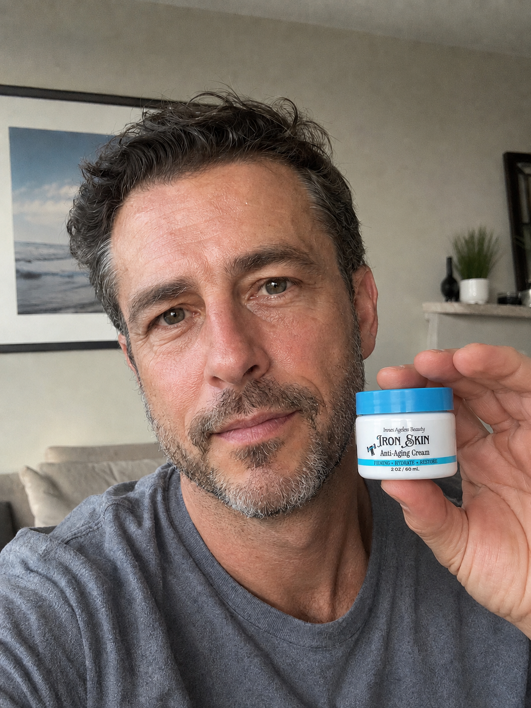 Iron Skin Men's Anti-Aging Face Cream