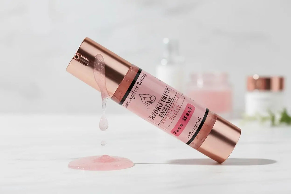 Hydro Fruit Enzyme Resurfacing Polish lifestyle application by Innes Ageless Beauty