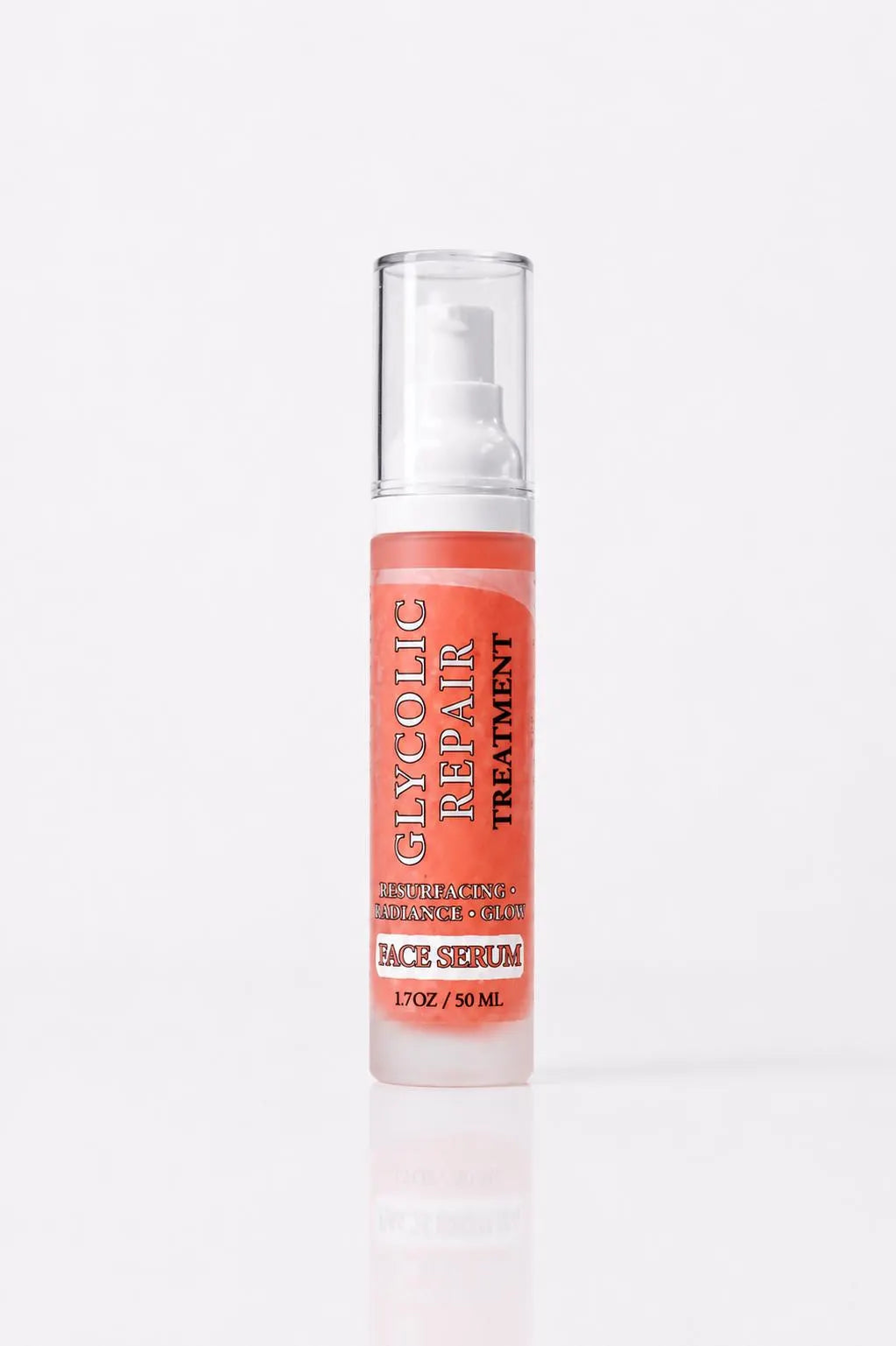 Innes Ageless Beauty Glycolic Repair Face Serum 1.7 oz pump bottle on a white background