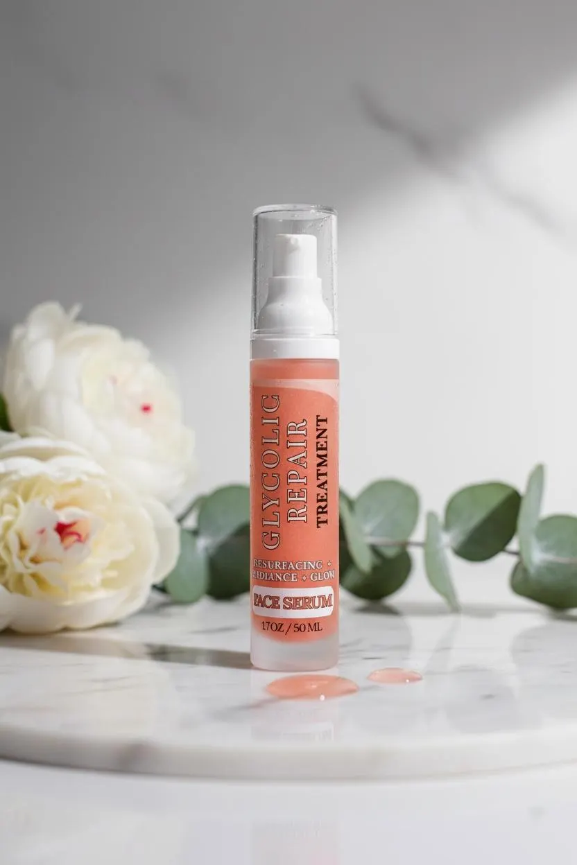Glycolic Repair Treatment bottle by Innes Ageless Beauty